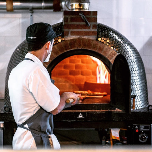 horno de ladrillo para jardines