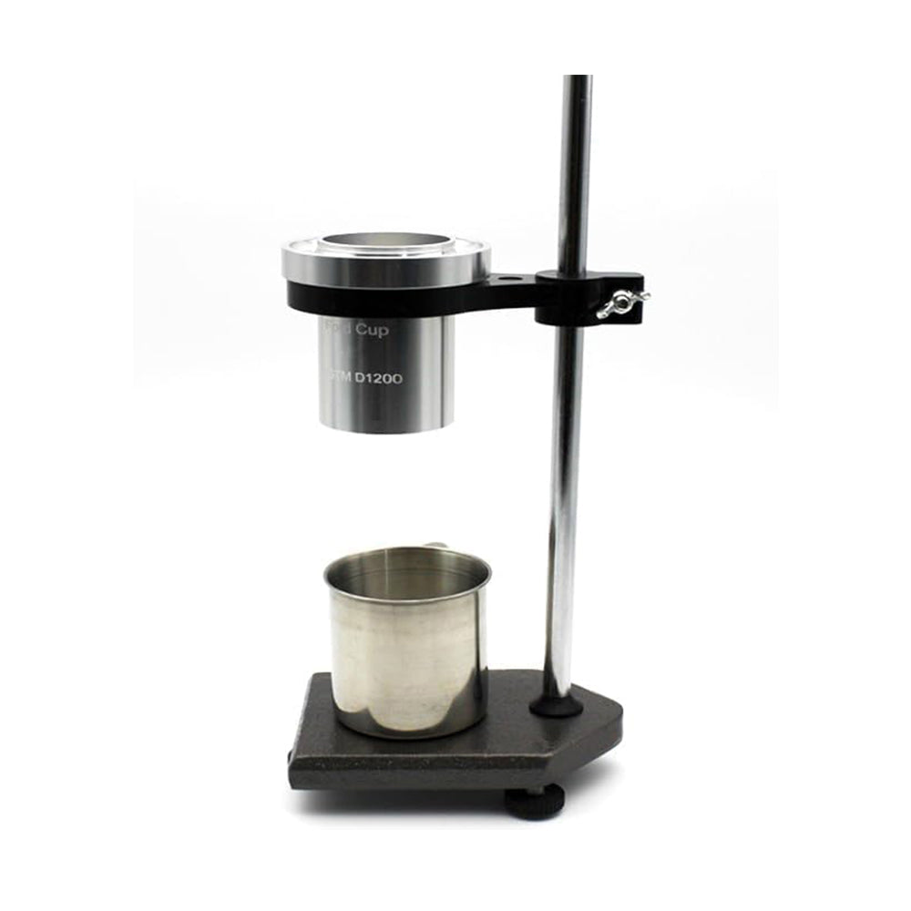 VTSYIQI Ford Flow Cup #4 Ford Viscosity Testing Cup with Stand ASTM D 1200 Standard Hole Diameter 4.10 mm Measuring Range 70-370 CST for Determining The Viscosity of Inks Paints Lacquers Etc