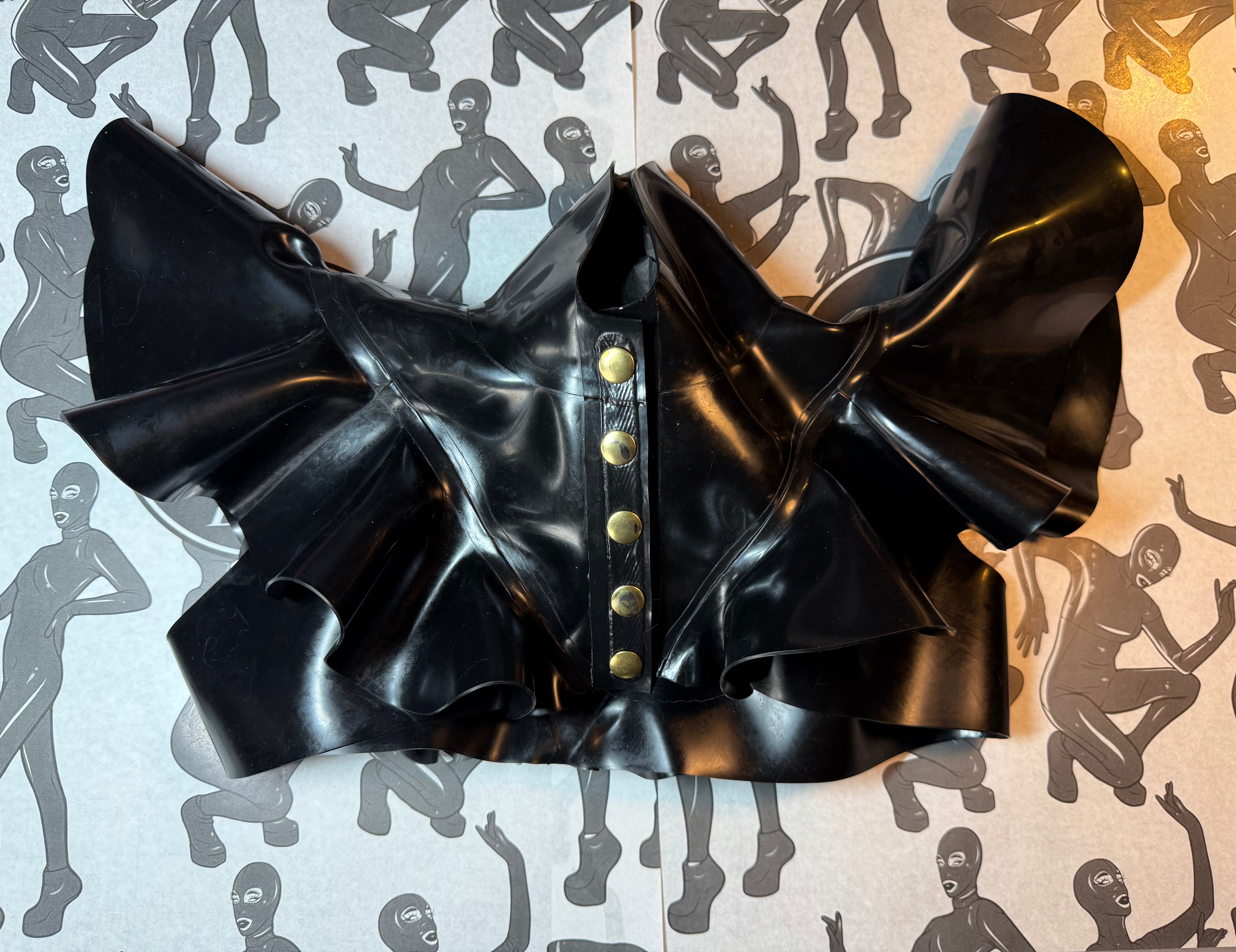 SALE shoulder frill bolero