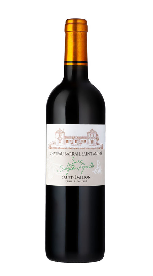 Saint-Emilion 'Sulfite Free' Chateau Barrail Saint André 2021