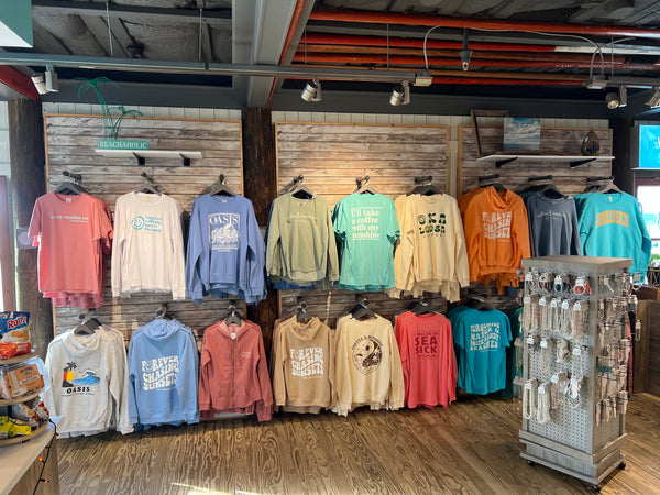 Oasis Store - Womens and Mens Clothing and Beach Gear – Oasis Cafe and  Boutique on The Boardwalk