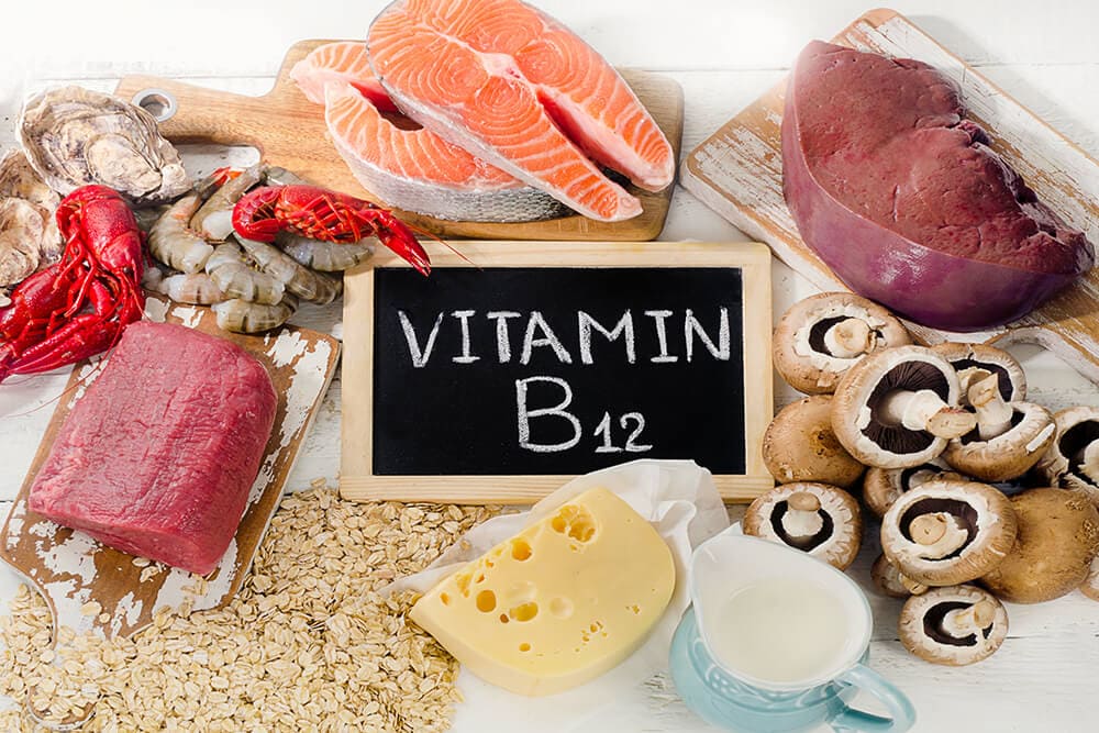 Voeding rijk aan vitamine B12
