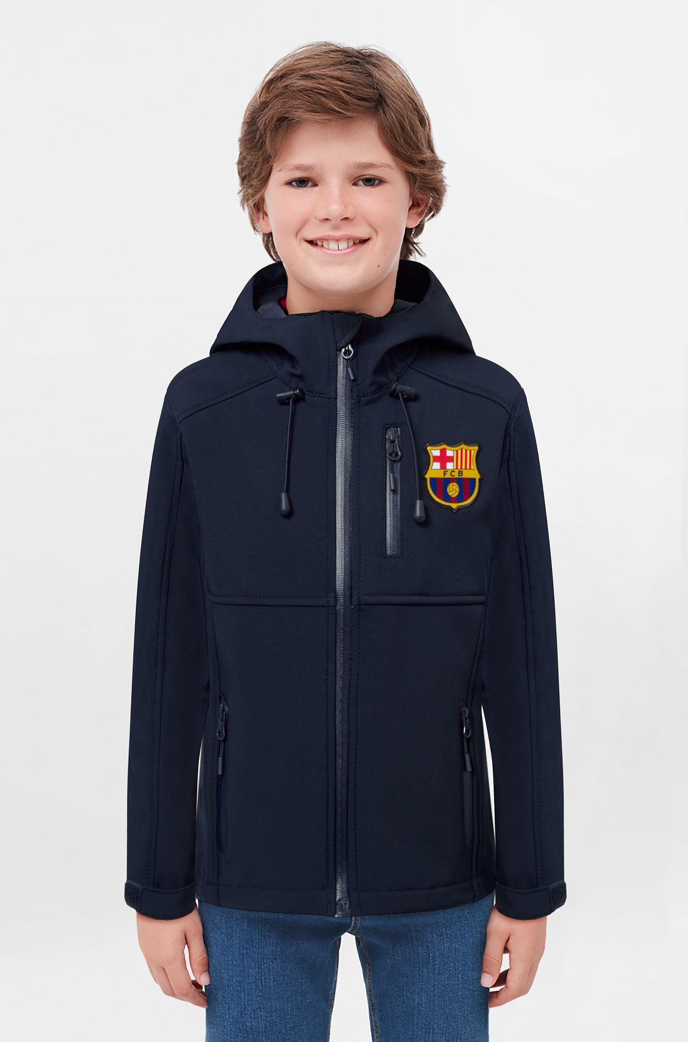 Chaqueta softshell Barça - Junior