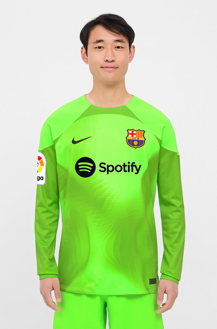 Ruina En la madrugada Hito Camiseta portero del FC Barcelona 22/23 – Barça Official Store Spotify Camp  Nou