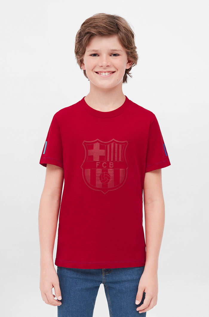 Camiseta Barça Tots Units Fem Força - Niño