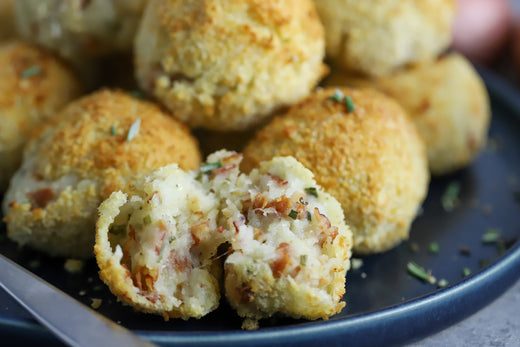 Air fryer mashed potato balls