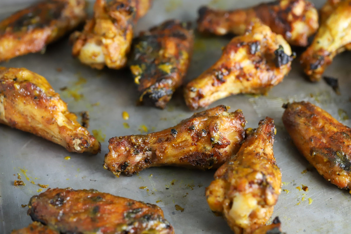 Beer Brined Mustard Wings – PS Seasoning