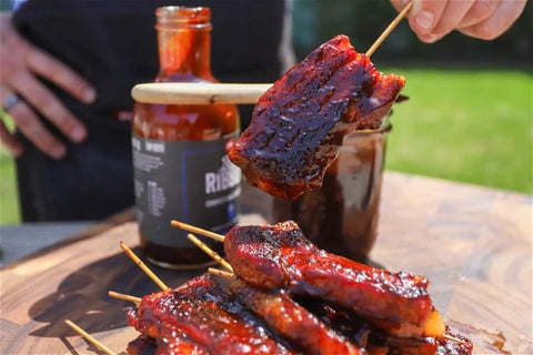 fourth of july pork belly on a stick recipe