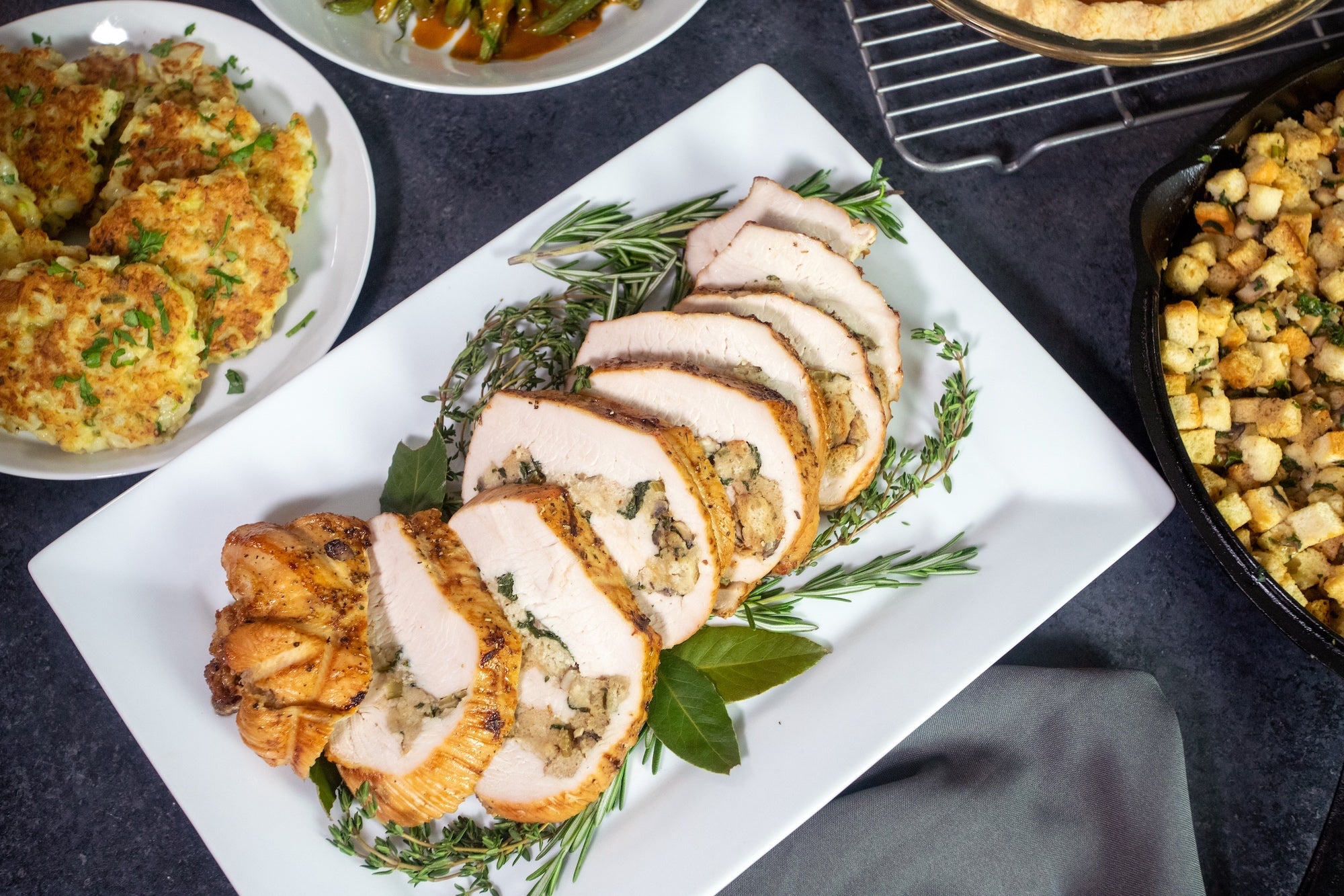 Fall Dinner Recipes - Roasted Turkey Roulade Recipe