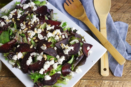 smoked beet salad