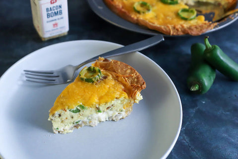 Easter bacon jalapeno quiche recipe by PS Seasoning