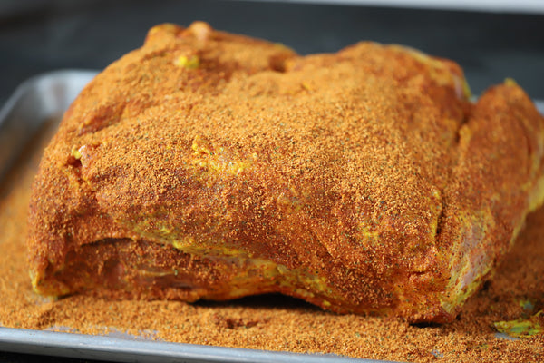 pork rubbed