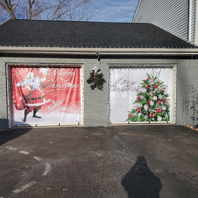 SnowBuddy Garage Door Covers Christmas 2023