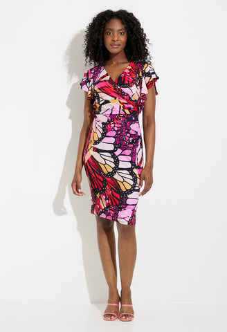 Print dress at Pamela Scott