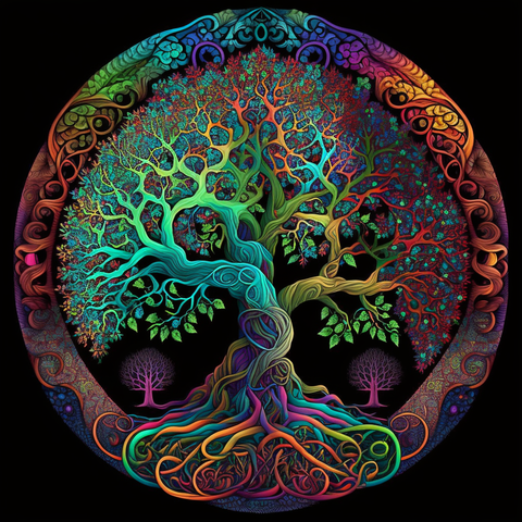 psychedelic Tree of life