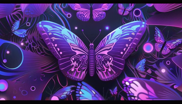 Purple Butterfly Symbolism