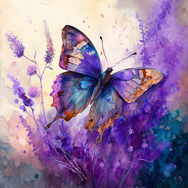 Purple Butterfly meaning