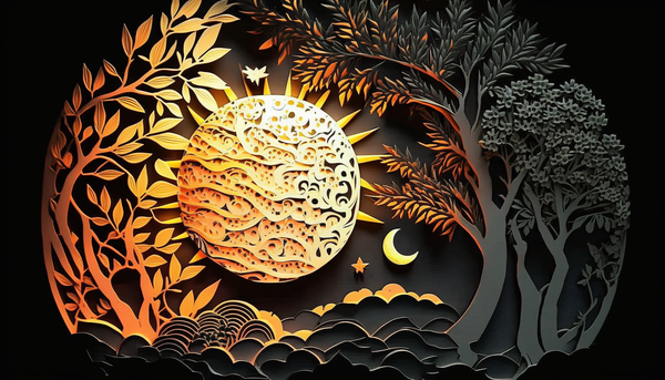 Sun and Moon Motif