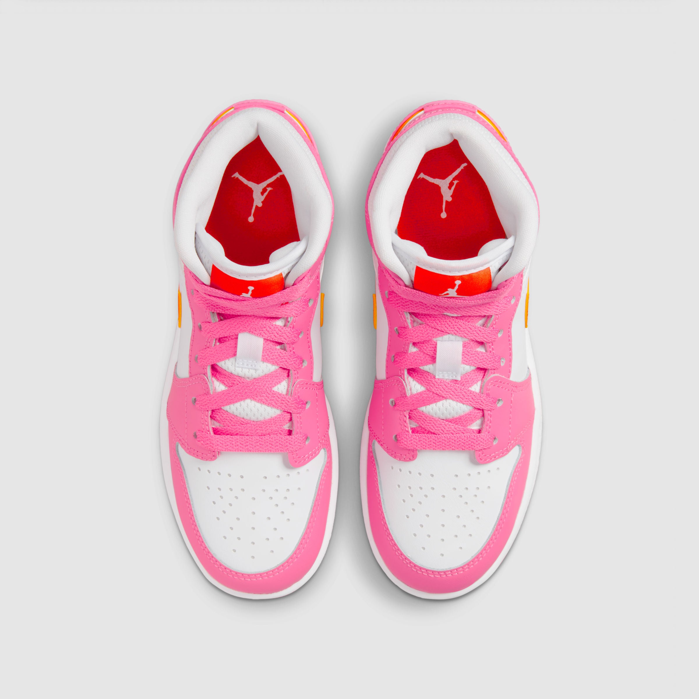 air jordan 1 mid pinksicle gs