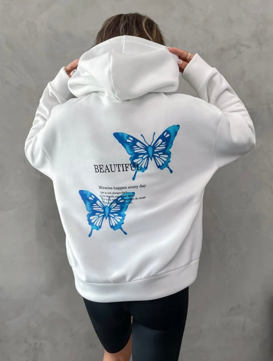 Sudadera LV Butterflies - Prêt-à-Porter 1AATBQ