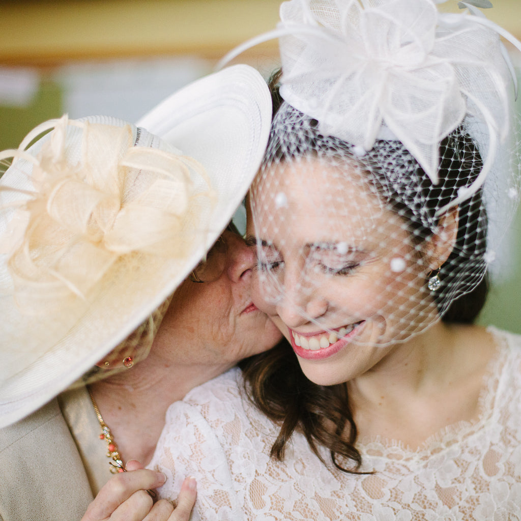 The author Rachel Kroh and her mother Betsy at Rachel's wedding in 2013