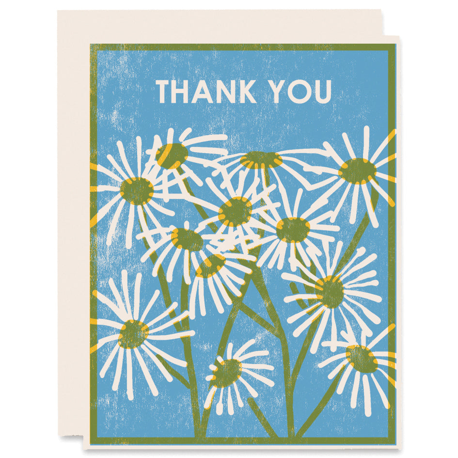 Fashionably Late Thank You // Letterpress Thank You Card // Belated Thank  You 