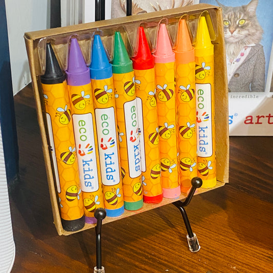 Beeswax Egg Crayons