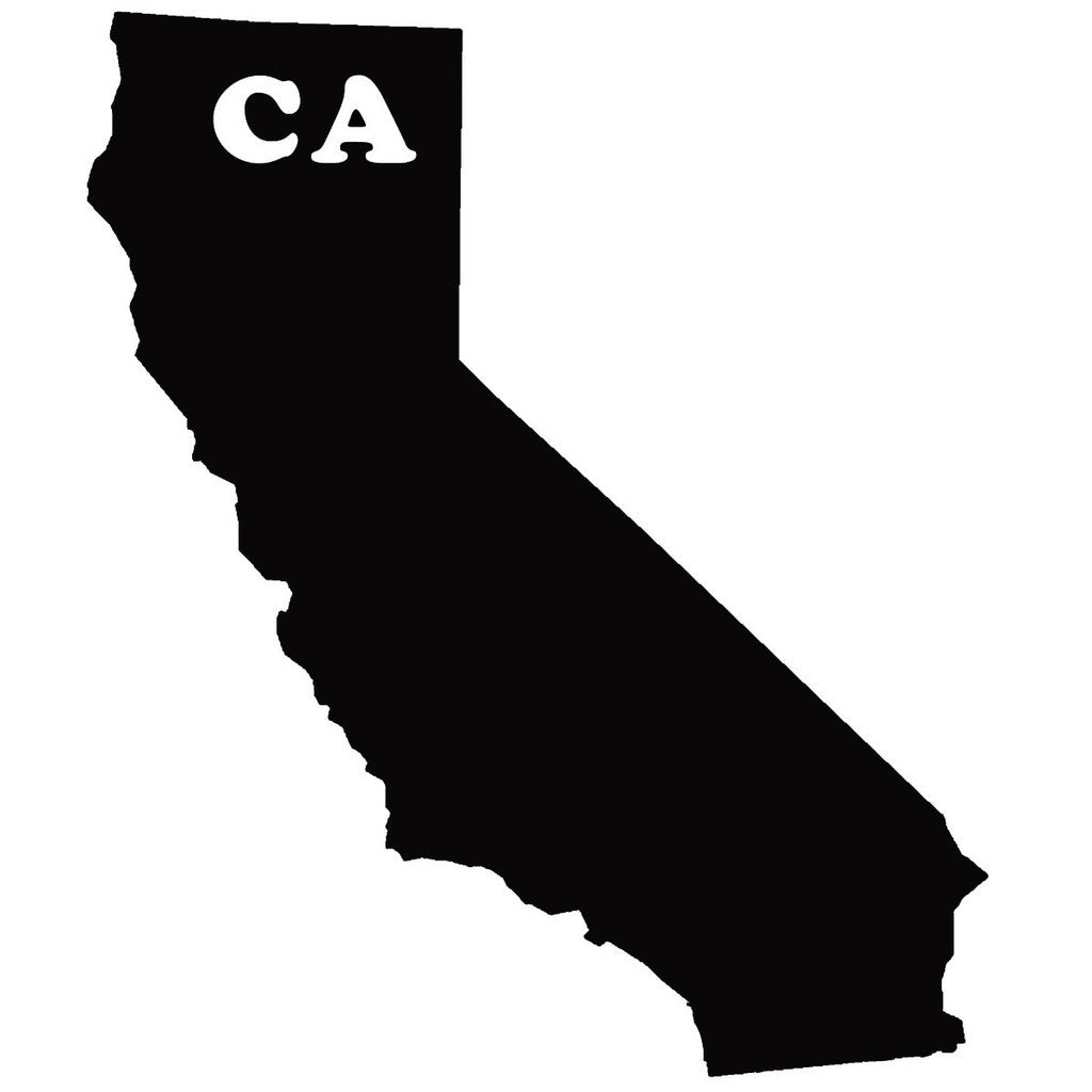 California State Ca Jdm Racing Die Cut Vinyl Sticker Decal Sticky 1147