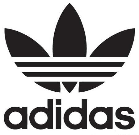 Adidas Logo - Die Cut Vinyl Sticker 