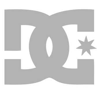 Dc Shoes Logo Die Cut Vinyl Sticker Decal Sticky Addiction