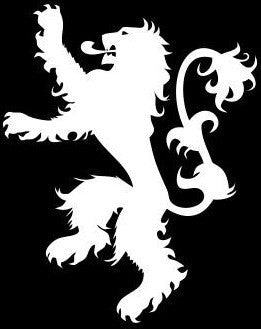 House Lannister Logo Game Of Thrones Die Cut Vinyl Sticker