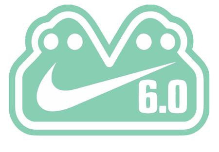 Nike 6.0 Logo Die Cut Sticker Decal | Sticky