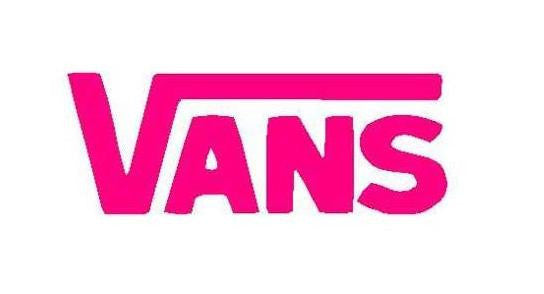 pink vans sticker