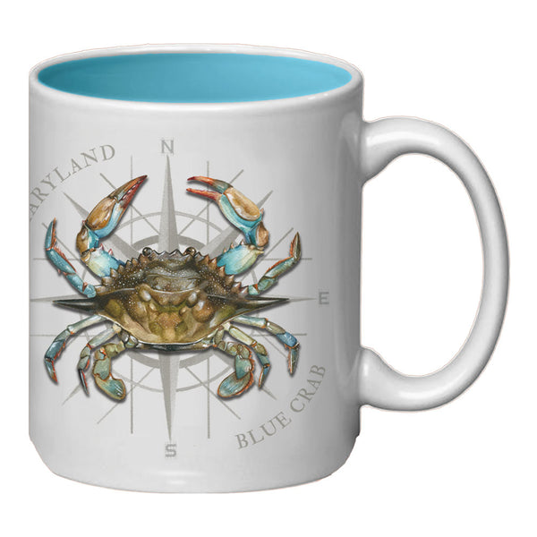 Blue Crab Melamine Spoon Rest 