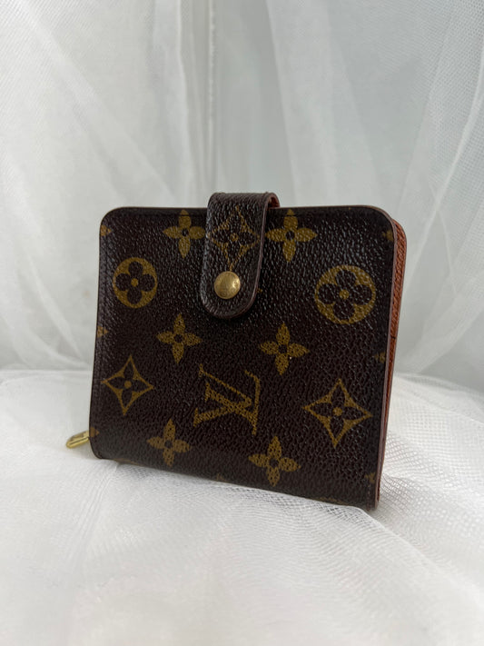 Louis Vuitton Monogram Compact Zip Bifold Wallet