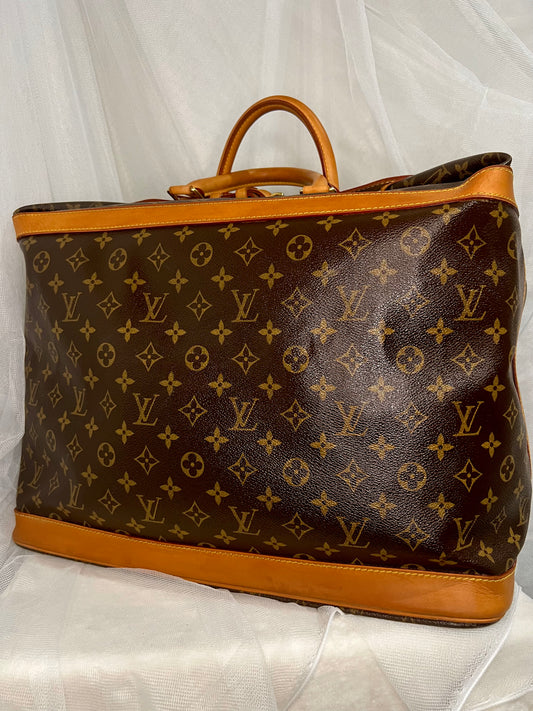 LOUIS VUITTON Epi Keepall 50 Black 1284650