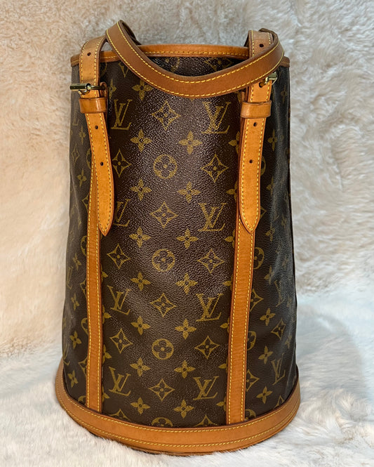 Auth Louis Vuitton Monogram Chantilly GM M40647 Women's Shoulder Bag