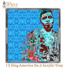 I 2 Sing America No. 2 Acrylic Tray