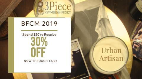 3 Piece Urban Artisan BFCM 2019