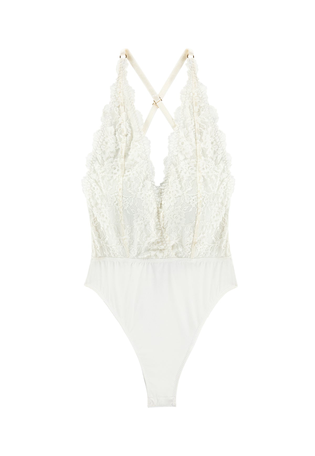 Body noir en coton bio Pia lingerie Pivoines and love