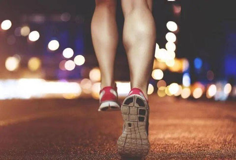 Although night running is good, safety is more important