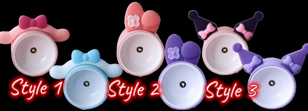 Kawaii Croc lights - Eye-friendly - 3 Styles (2 Pack)