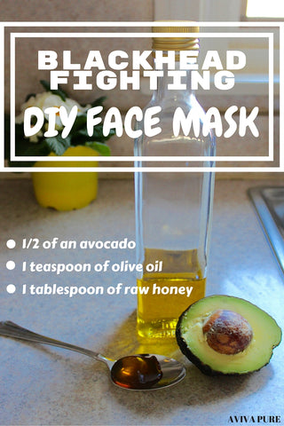 avocado olive oil honey face mask