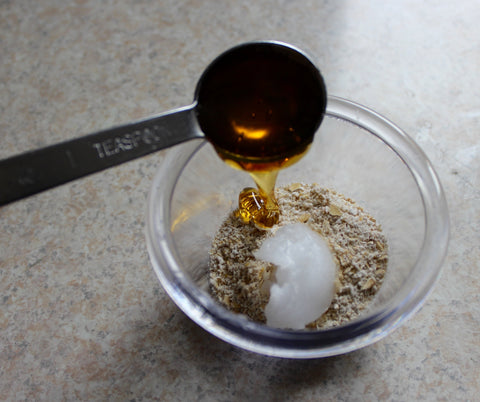 honey oats face mask