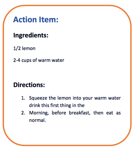 lemon water water recipe