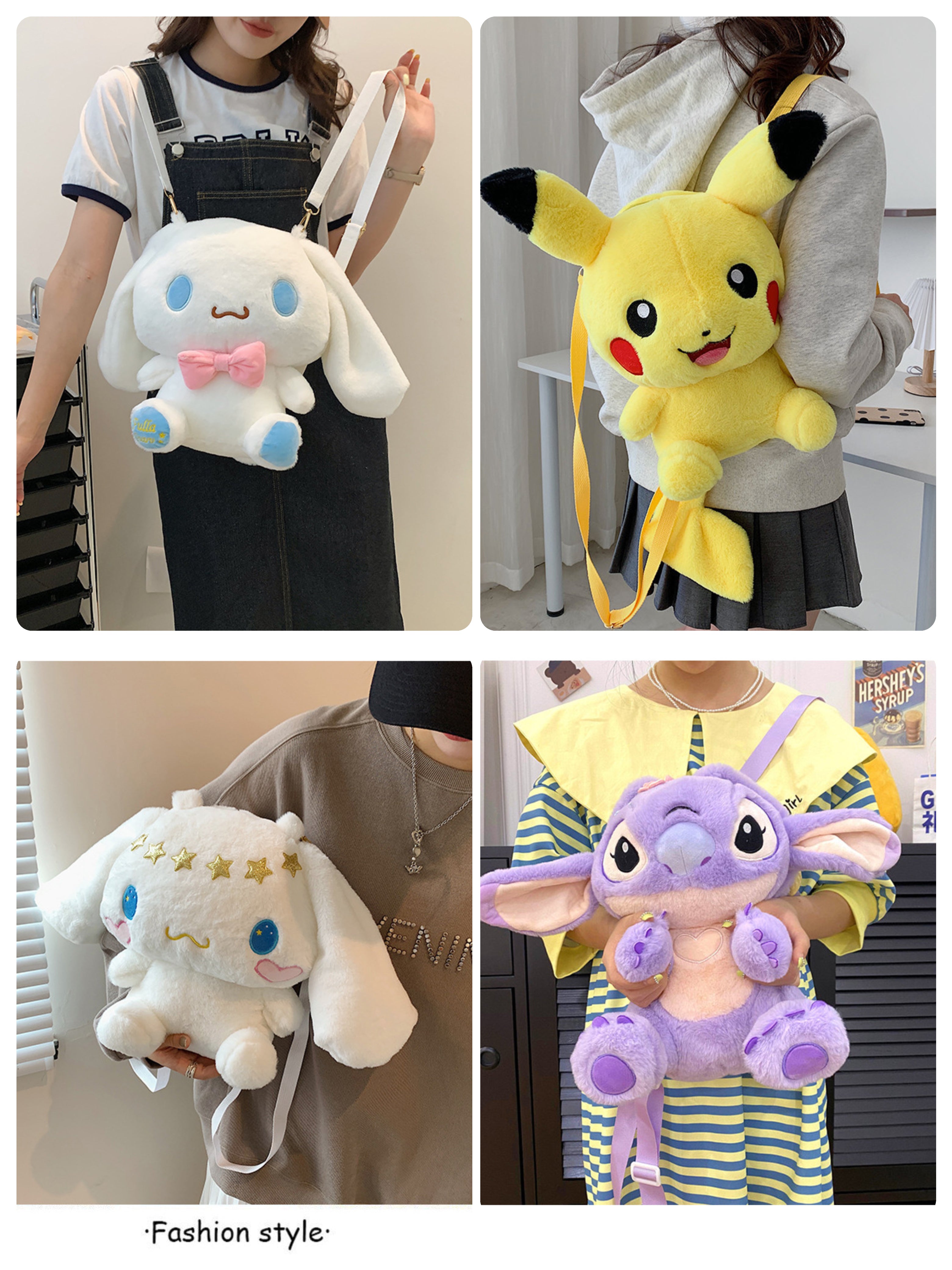 Sanrio Backpack(More styles can be selected in the in live stream)