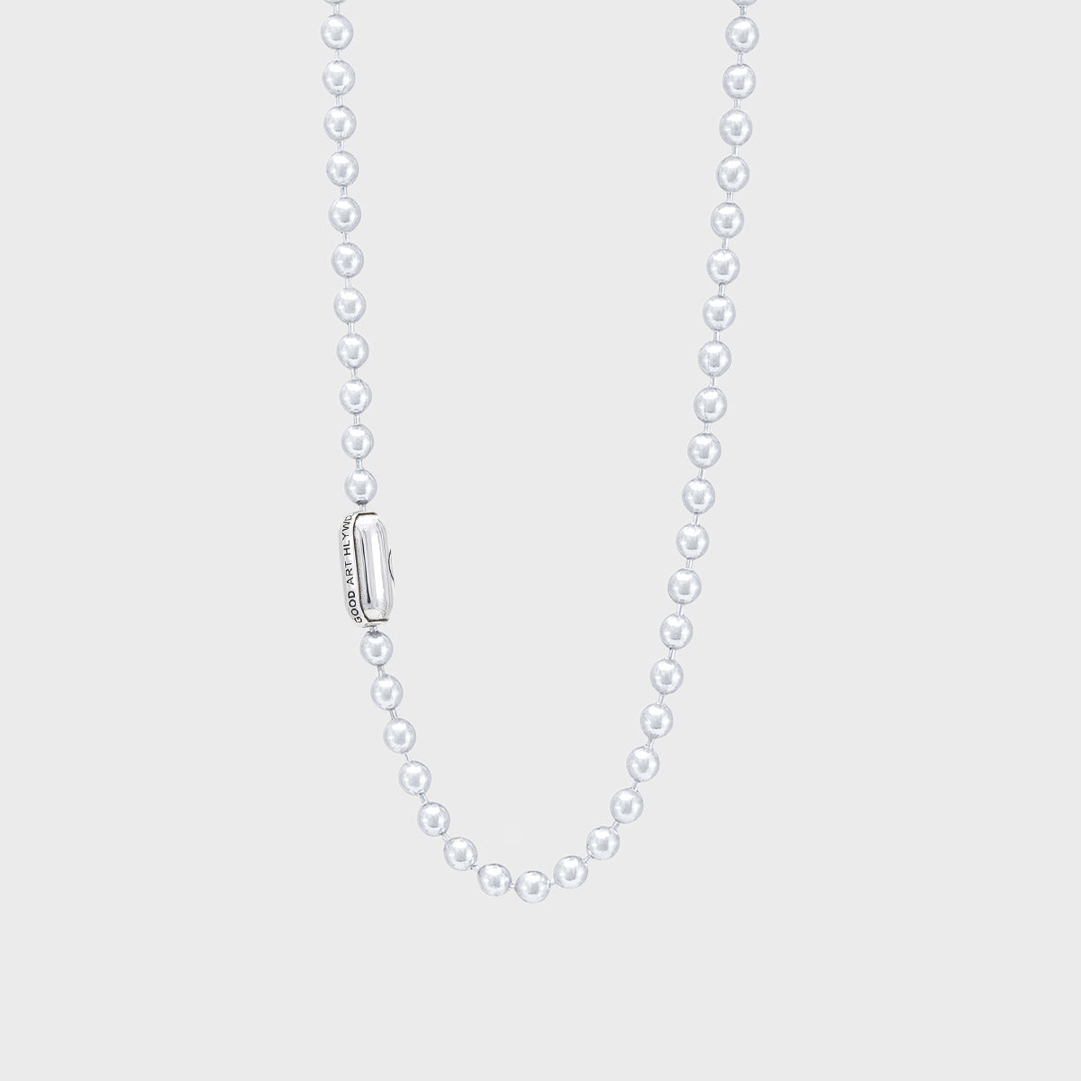 Ball Chain Necklace | Logo - AA