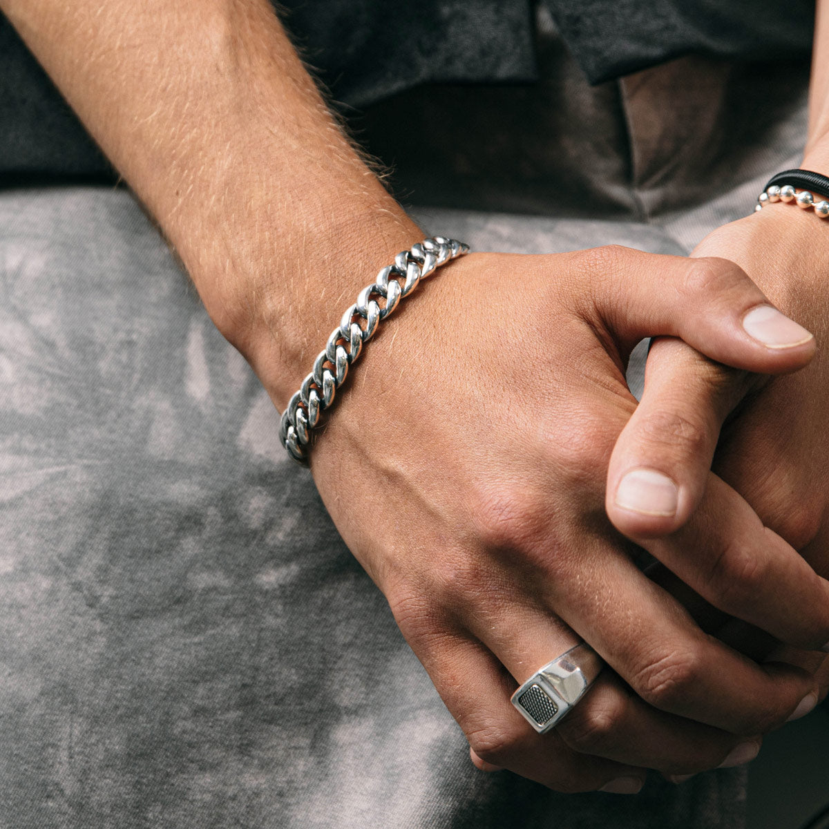 Gordo Pequeno Bracelet in Sterling Silver – Blue Owl Workshop