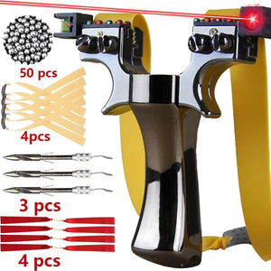 Laser Guide Slingshot for Hunting & Fishing - InspiredGrabs.com