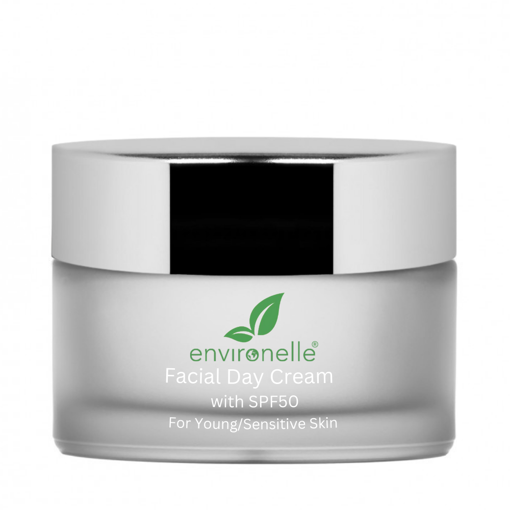Image of Facial Day Cream for Young Sensitive Skin with SPF 50 50ml